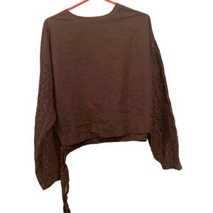 No Brand Women’s  Purple Top size large. new sample.